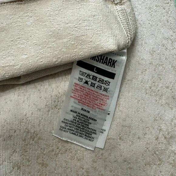 Gymshark Adapt Fleck
Seamless Leggings -
Mineral | Coconut White -
Large - Picture 4 of 4